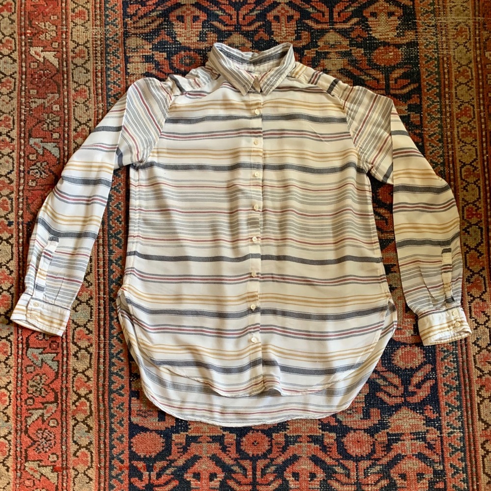 Xirena stripe button up